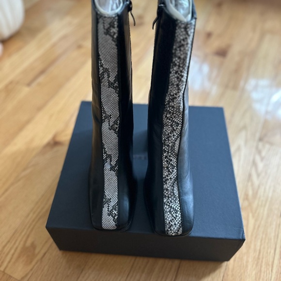 Gabrielle Union Snake Inset Bootie - Picture 2 of 6